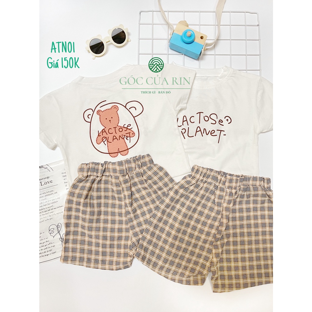 [ÁO THUN TAY NGẮN IN HÌNH 2 MẶT HÀNG QUẢNG CHÂU] Phong Cách Nước Ngoài, Vải Cotton Cao Cấp Cho Bé _ GOCCUARIN.SG