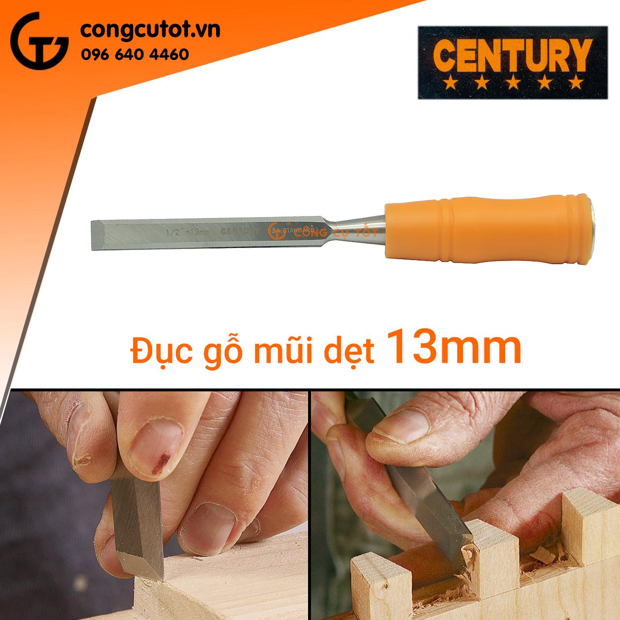 Đục gỗ Century các cỡ