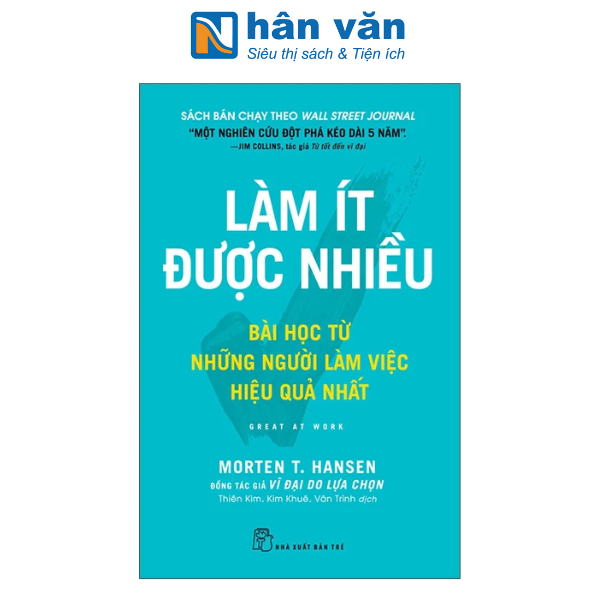 Sách - Làm Ít Được Nhiều - Great At Work - Bài Học Từ Những Người Làm Việc Hiệu Quả Nhất