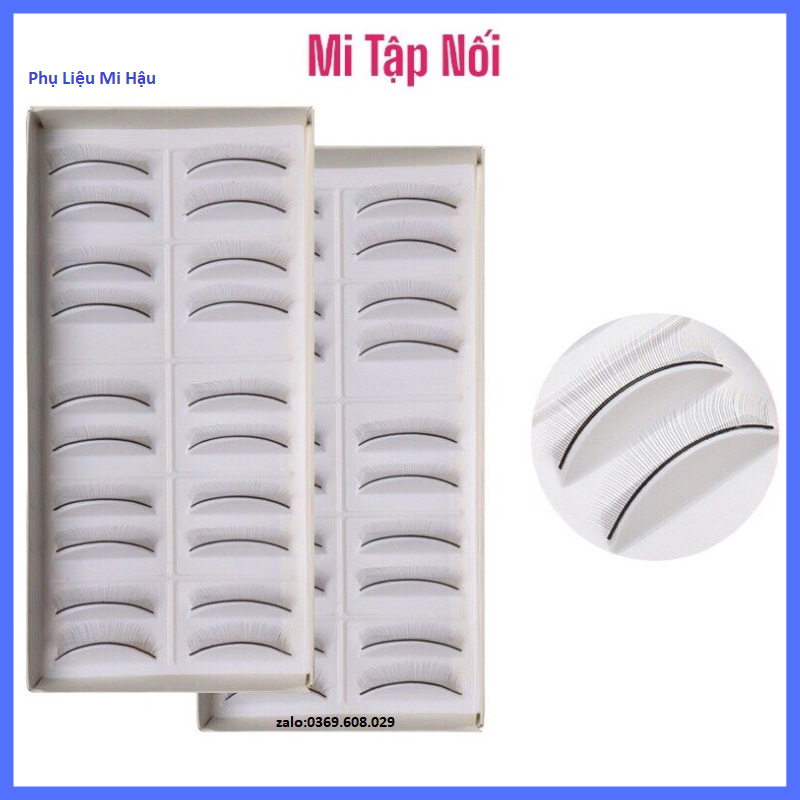 Mi tập nối_hộp mi gỉa tập nối mi cho học viên_mi học nối_mi gỉa học nối loại 5 cặp,10 cặp_dụng cụ học nối mi