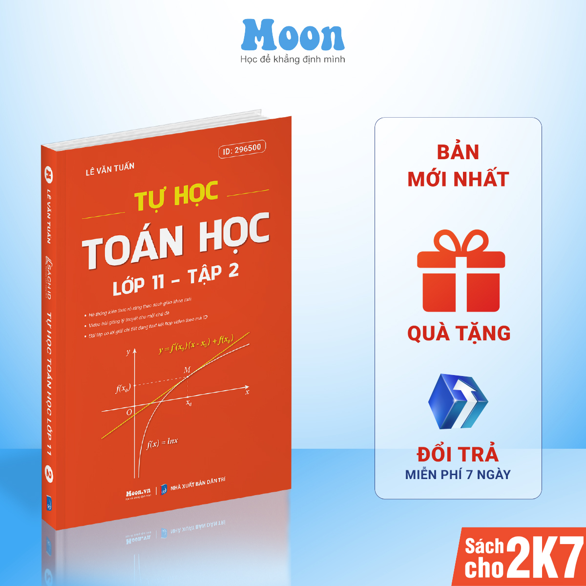 Sách id tự học toán lớp 11 học kì 2 tập 2 moonbook