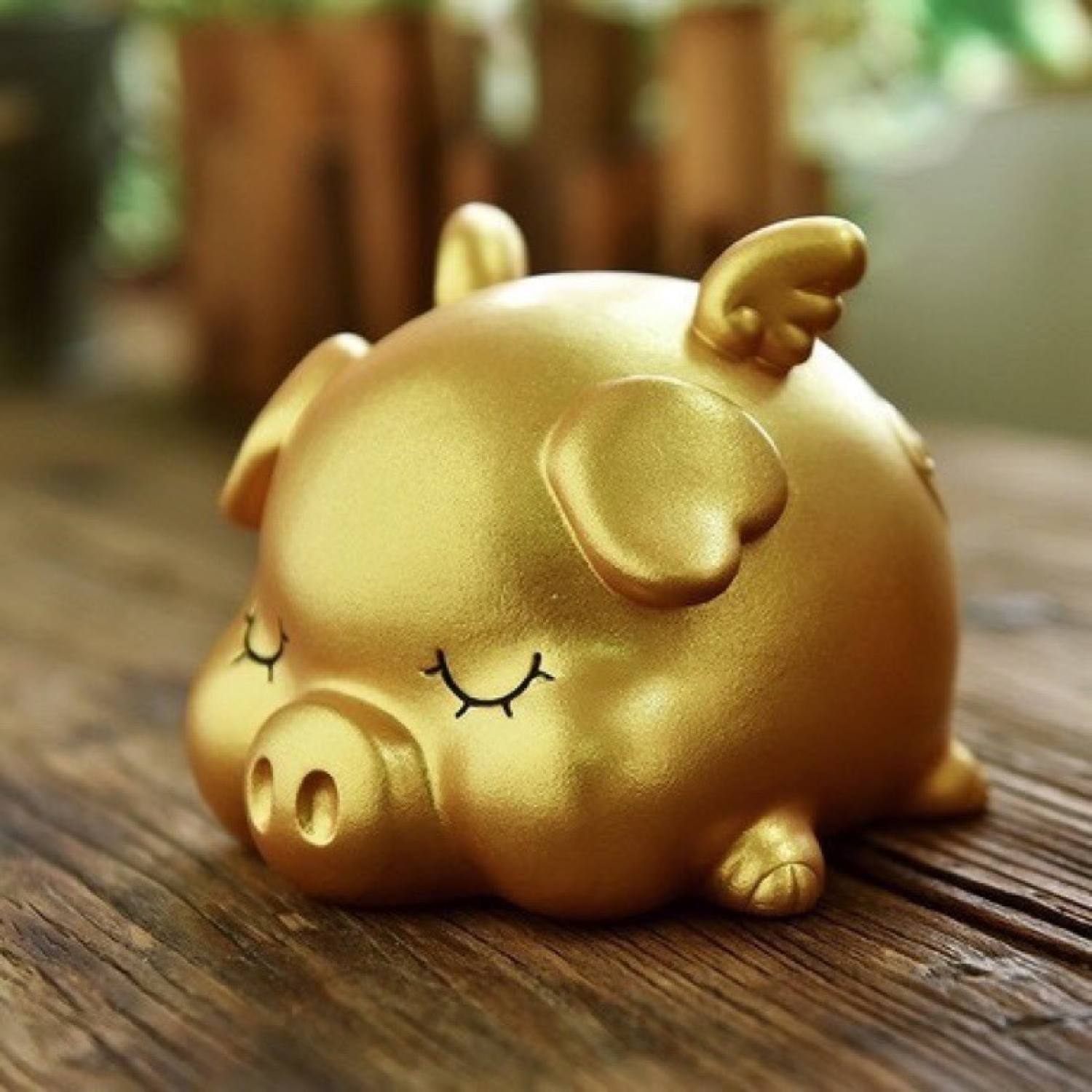 Heo/lợn đất tiết kiệm cánh tiên/thiên thần