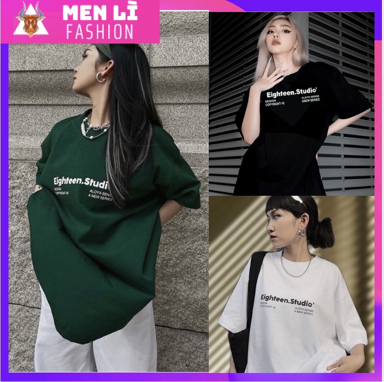 Áo Thun 18 EIGHTEEN STUDIO Nam Nữ Áo Phông Unisex Form Rộng Tay Lỡ Xanh Lá AT114 trending xu hướng Men Lì Fashion Thời Trang Hàn Quốc Độc Đẹp Vải Dày Mịn Thoáng Mát Thiết Kế Thời Trang Kiểu Dáng Năng Động Trẻ Tr