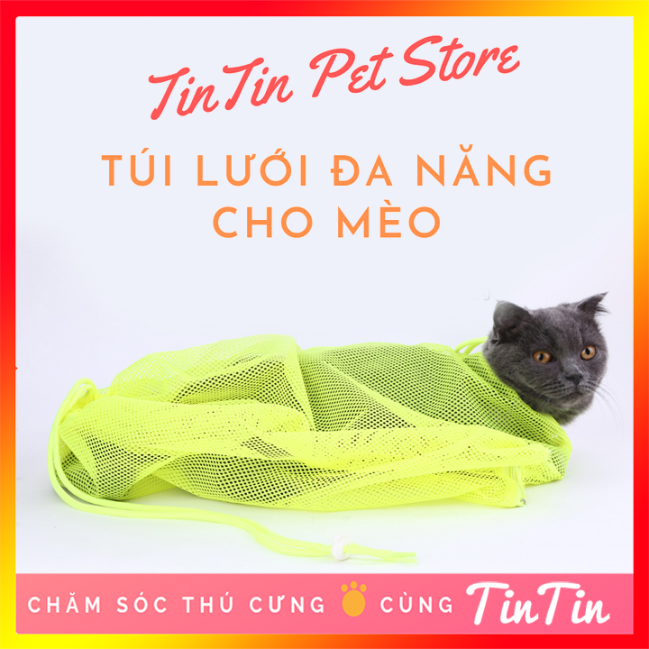 Túi Lưới Đa Năng Dùng Cho Mèo #Tintin Pet Store