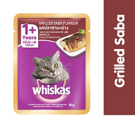 Pate whiskas gói 80g x 24 gói