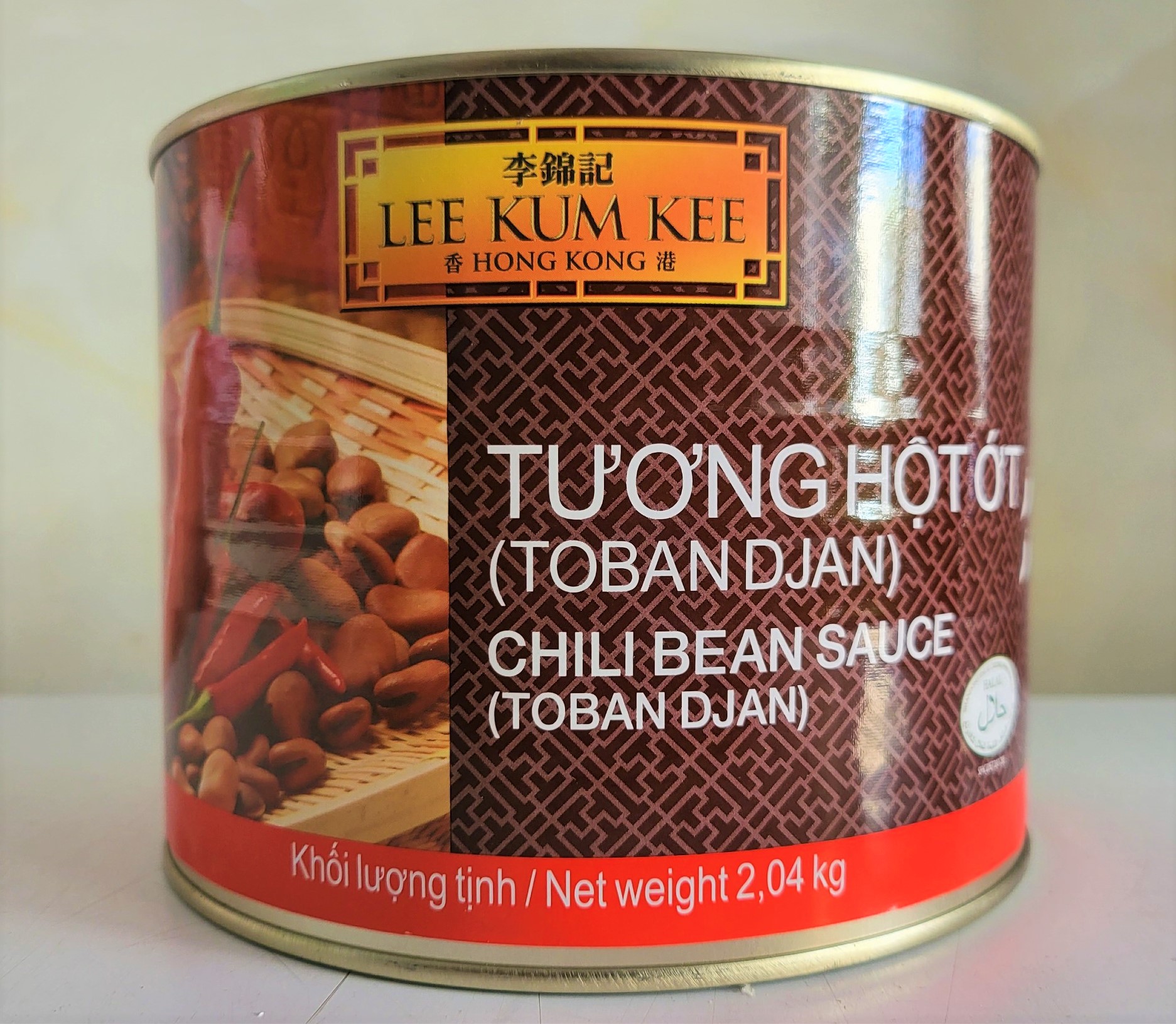 [HỘP LỚN 2.04 Kg] TƯƠNG HỘT ỚT [China] LEE KUM KEE (Toban Djan) Chili Bean Sauce (halal) (hty)