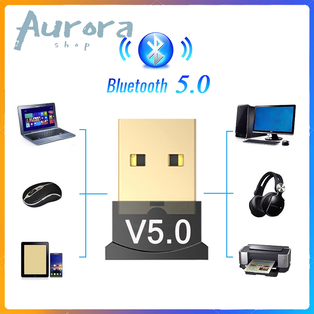 USB Bluetooth 5.0 Dongle Cho PC Truyền Phát Dữ Liệu Máy Tính Laptop Tín Hiệu Ổn Định thiết bị thu phát bluetooth cục phát bluetooth bộ thu phát bluetooth thu phát bluetooth cho máy in tay cầm tai nghe usb bluetooth không dây