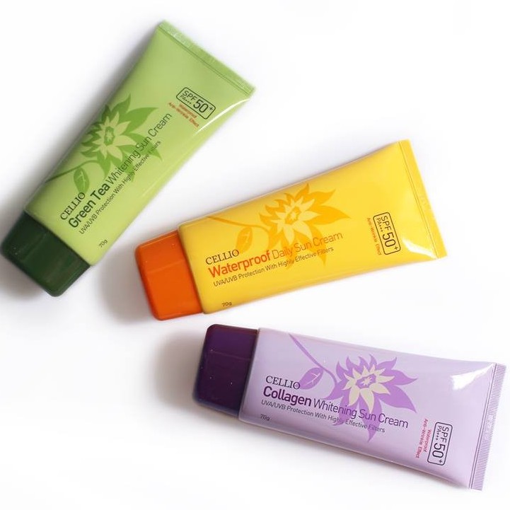 Kem chống nắng cellio spf 50pa+