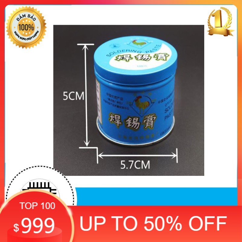 Mỡ hàn thiếc 100g hiệu con gà vàng