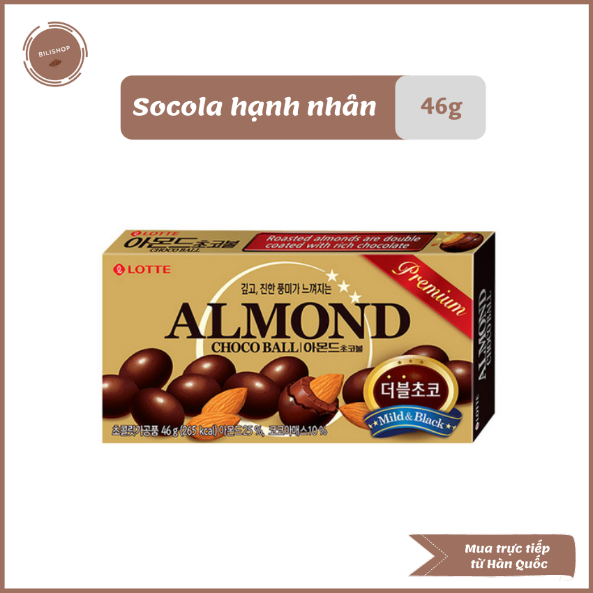 [HCM]Socola hạnh nhân Hàn Quốc