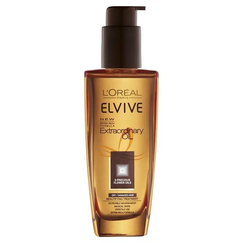 Dầu Dưỡng Tóc L'Oreal Elvive Extraordinary Treatment Oil Extra Rich 100Ml. made in Pháp