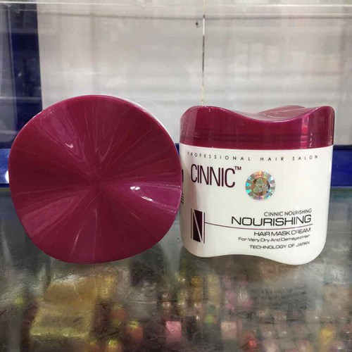 Kem hấp dầu - xả dưỡng tóc cho tóc khô và hư tổn cinnic nourishing hair mask cream 500ml