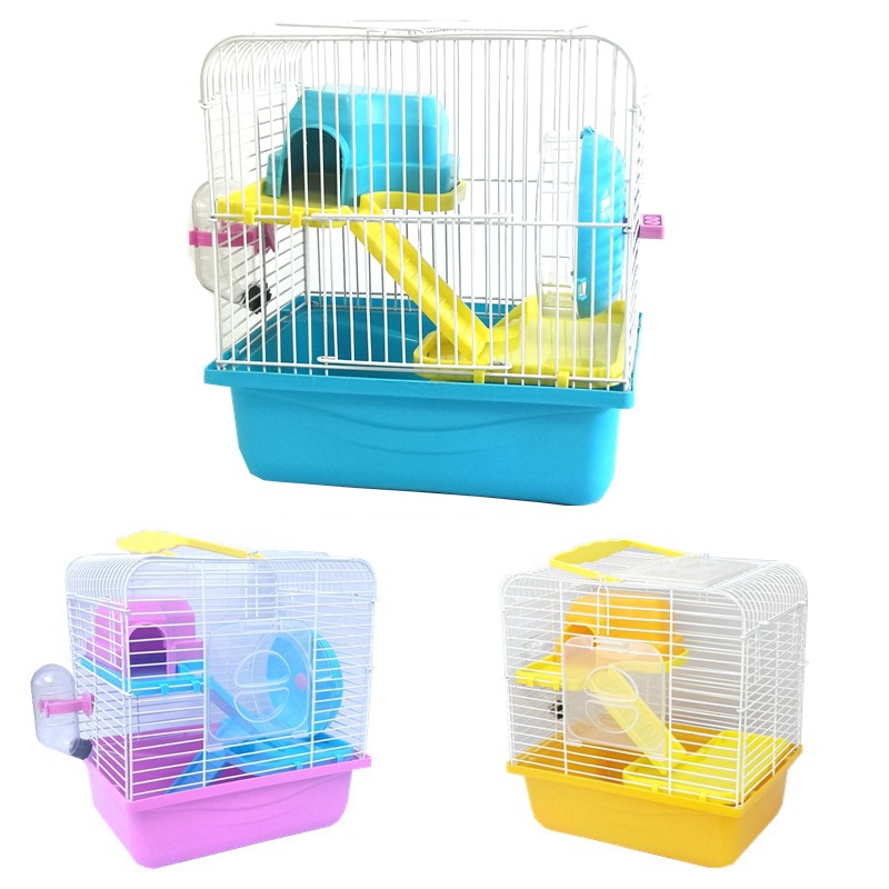 Lồng Hamster 2 tầng - Lồng cung điện 2 tầng