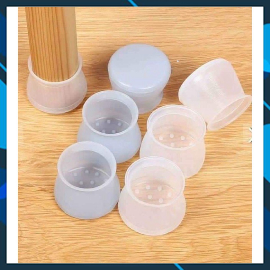 Sét 4 chân bọc chân ghế silicon, dụng cụ giữ chăc ghế