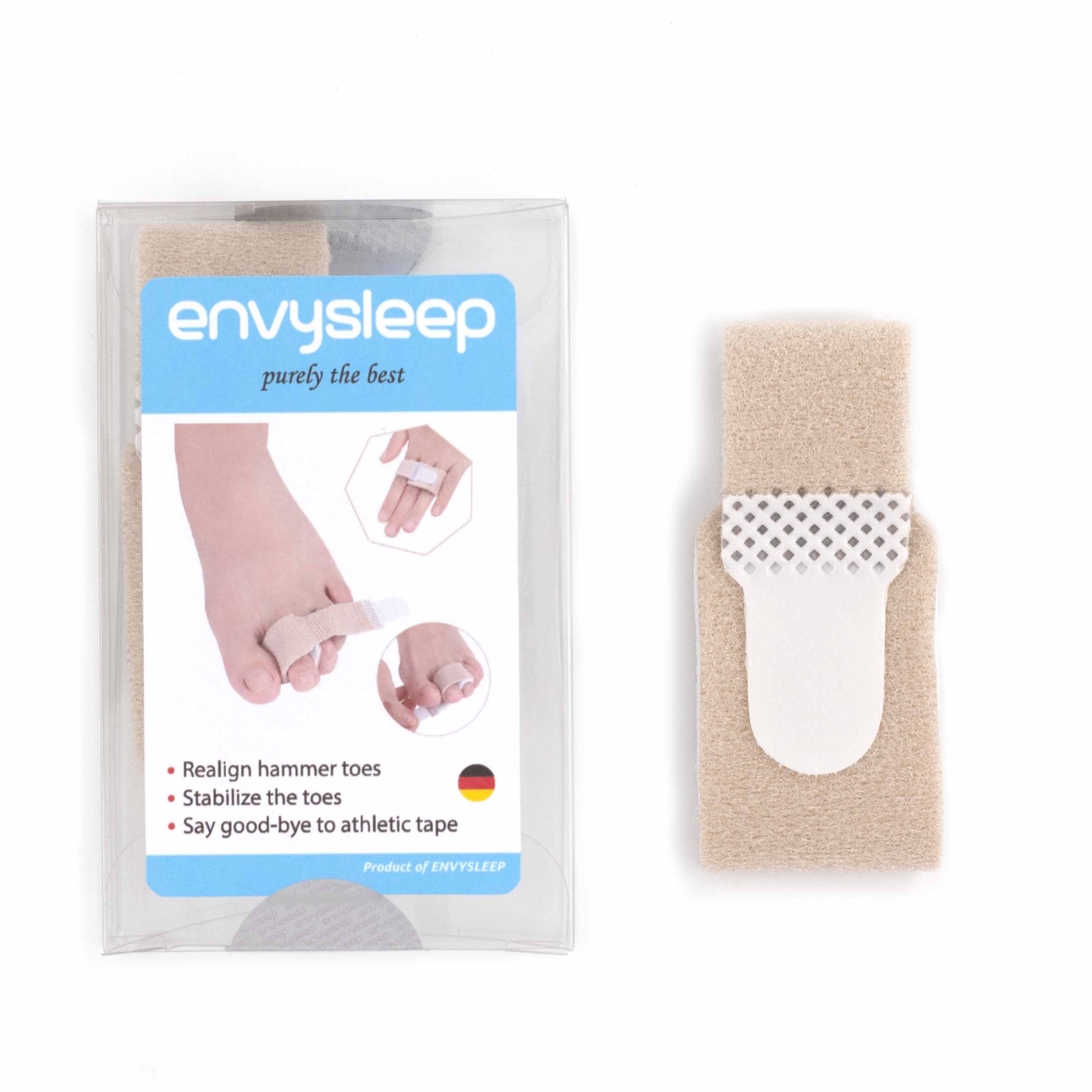 Lót giày tách ngón Envysleep, cố định ngón chân và ngón tay, BỘ 1 CÁI