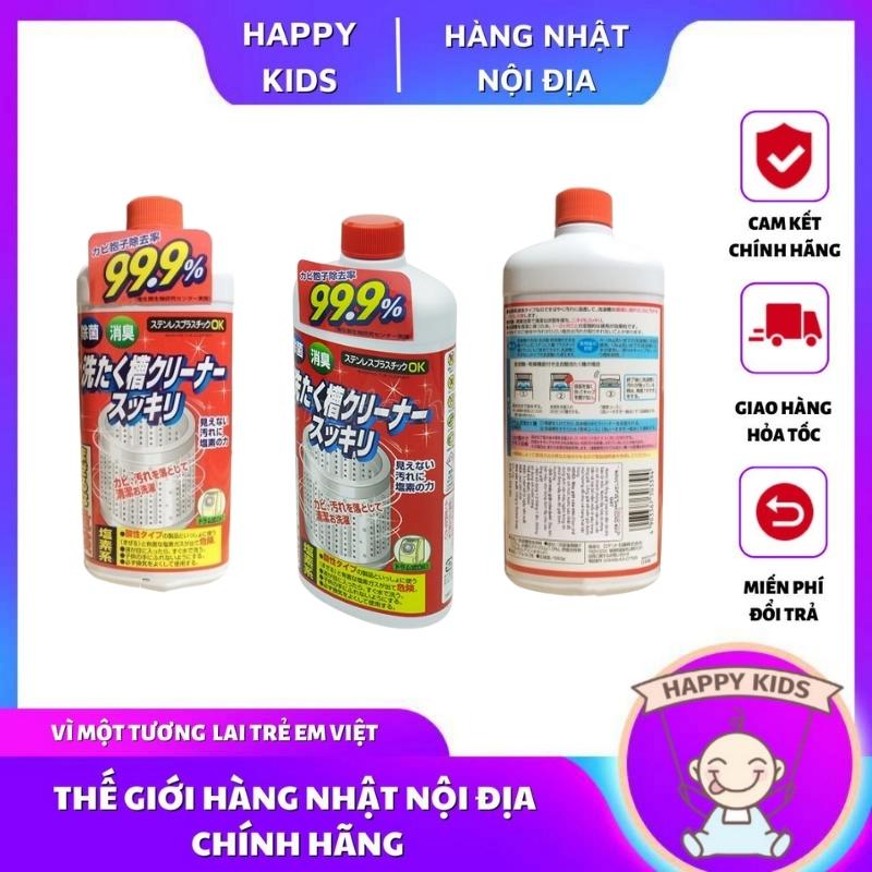Rocket soap - Nước Tẩy Lồng Giặt, Vệ sinh lồng máy giặt Nhật Bản 550g