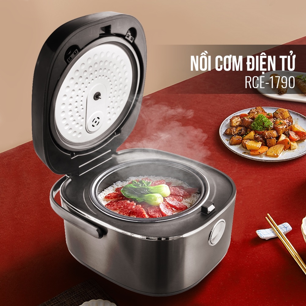 Nồi cơm điện tử 1.8 lít Elmich RCE-1790 900W