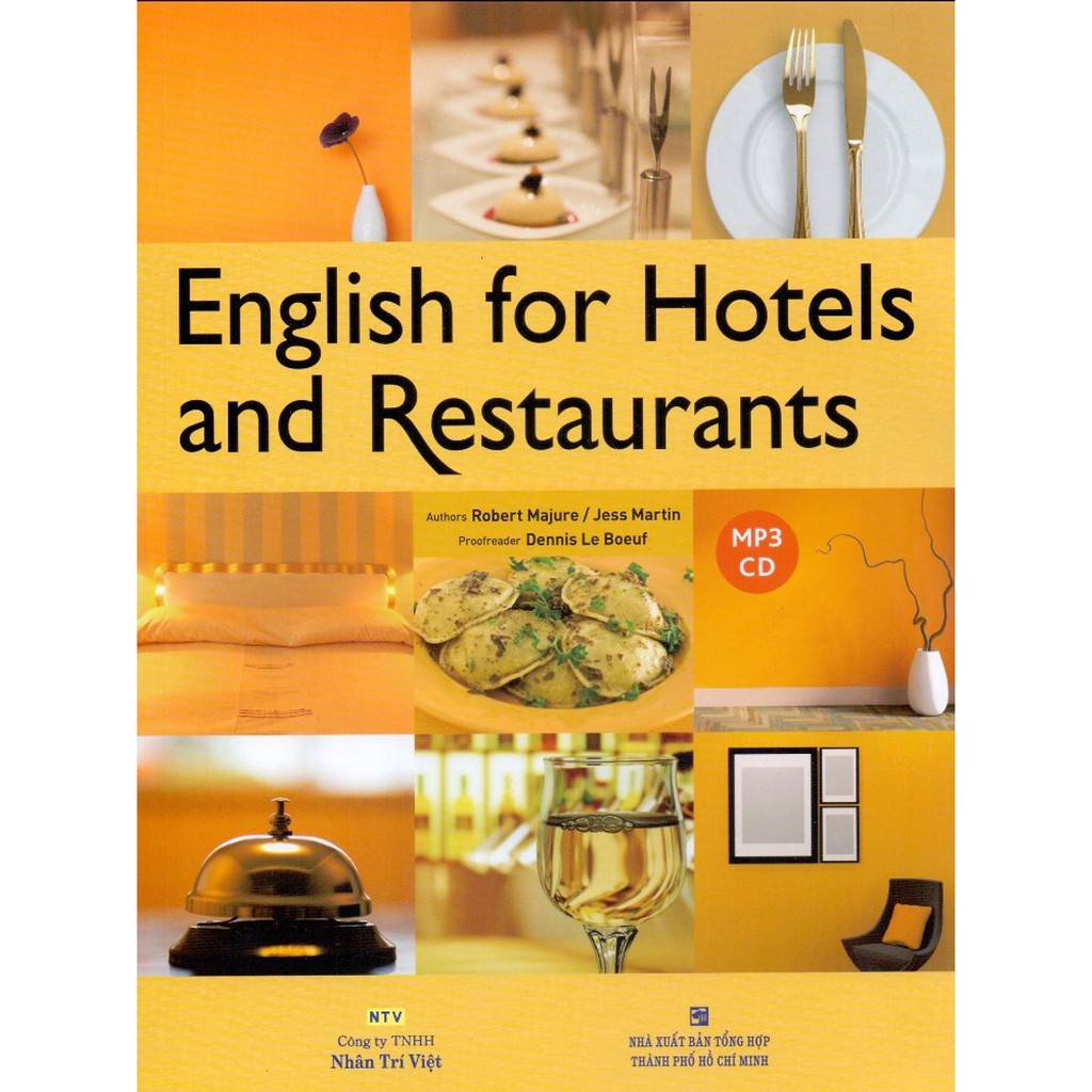 NS Minh Tâm - Sách - English For Hotels And Restaurants