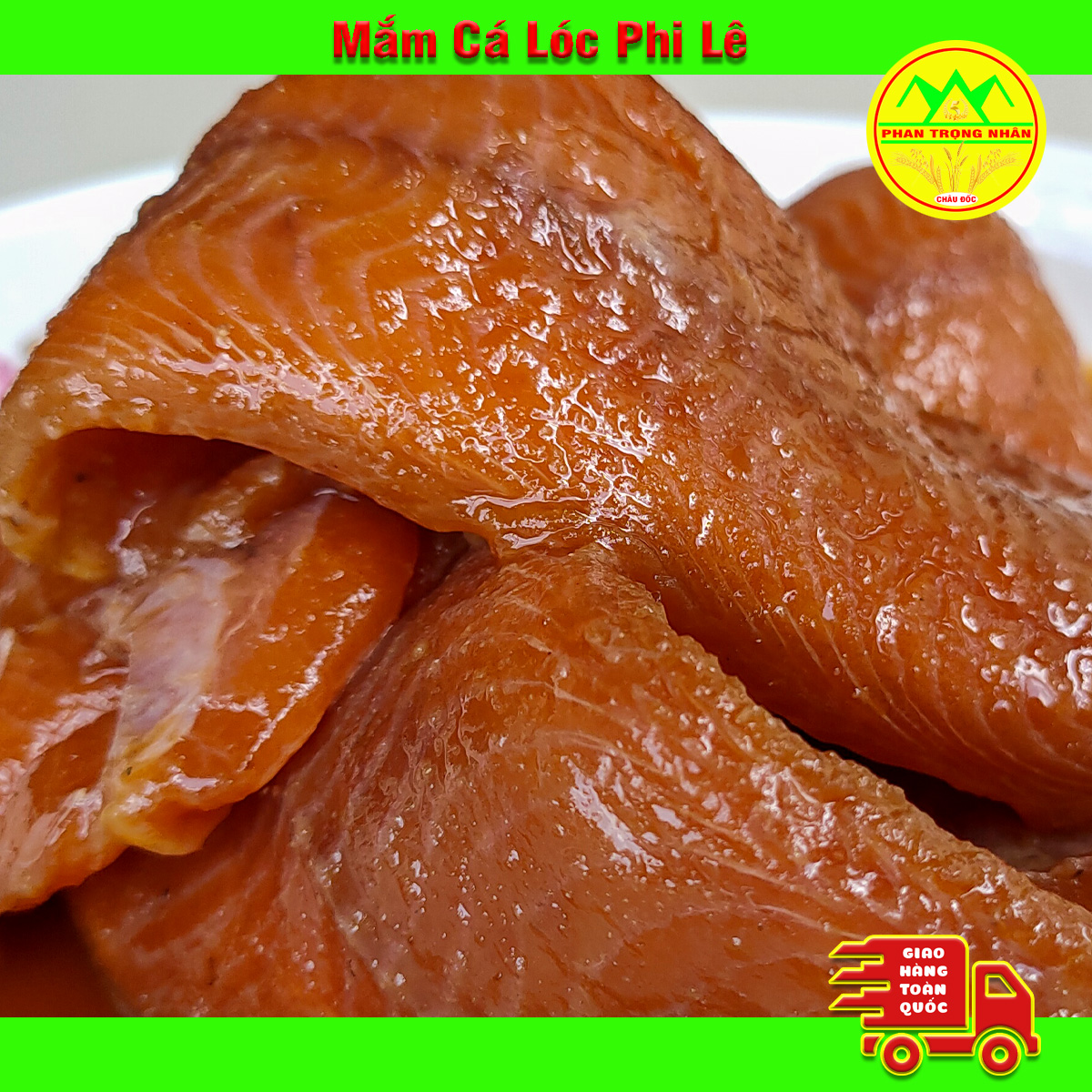 500gr mắm cá lóc fille châu đốc loại xuất khẩu