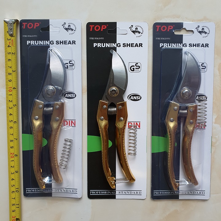 Kéo cắt cây cảnh hãng TOP chiều dài 20cm - Kéo tỉa cây cảnh, kéo làm vườn, kéo tỉa bonsai, Keo tia cay canh, kéo cắt cành, kéo tỉa cành, kéo bấm cành, kìm cắt cây cảnh, kéo cắt tỉa cây cảnh