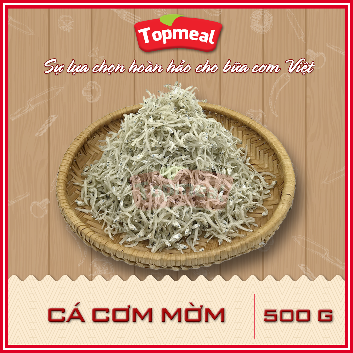 Hcm - cá cơm mờm -