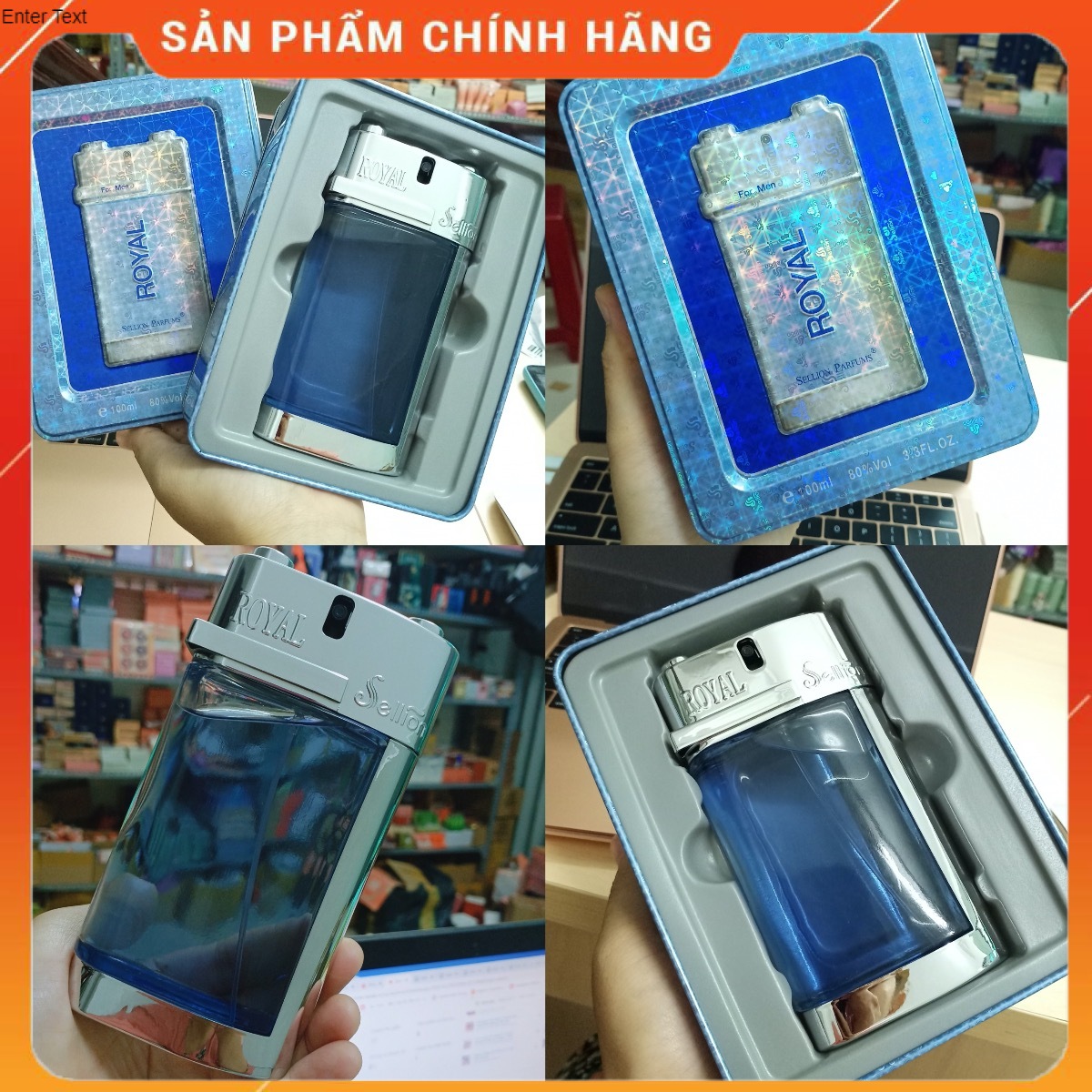 [HCM]NƯỚC HOA ROYAL HỘP THIẾC FOR MEN 100ML -Kho Sỉ Như Tuấn