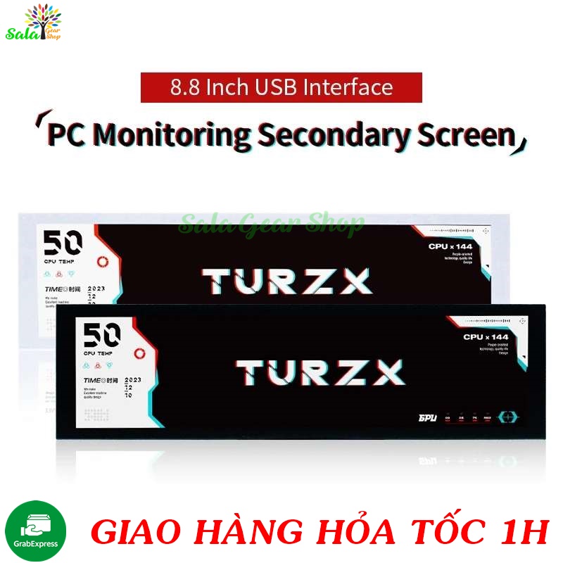 Màn hình hiển thị thông số máy tính 8.8 inch IPS Giá 1,590,000 Đồng*Miễn phí vận chuyển