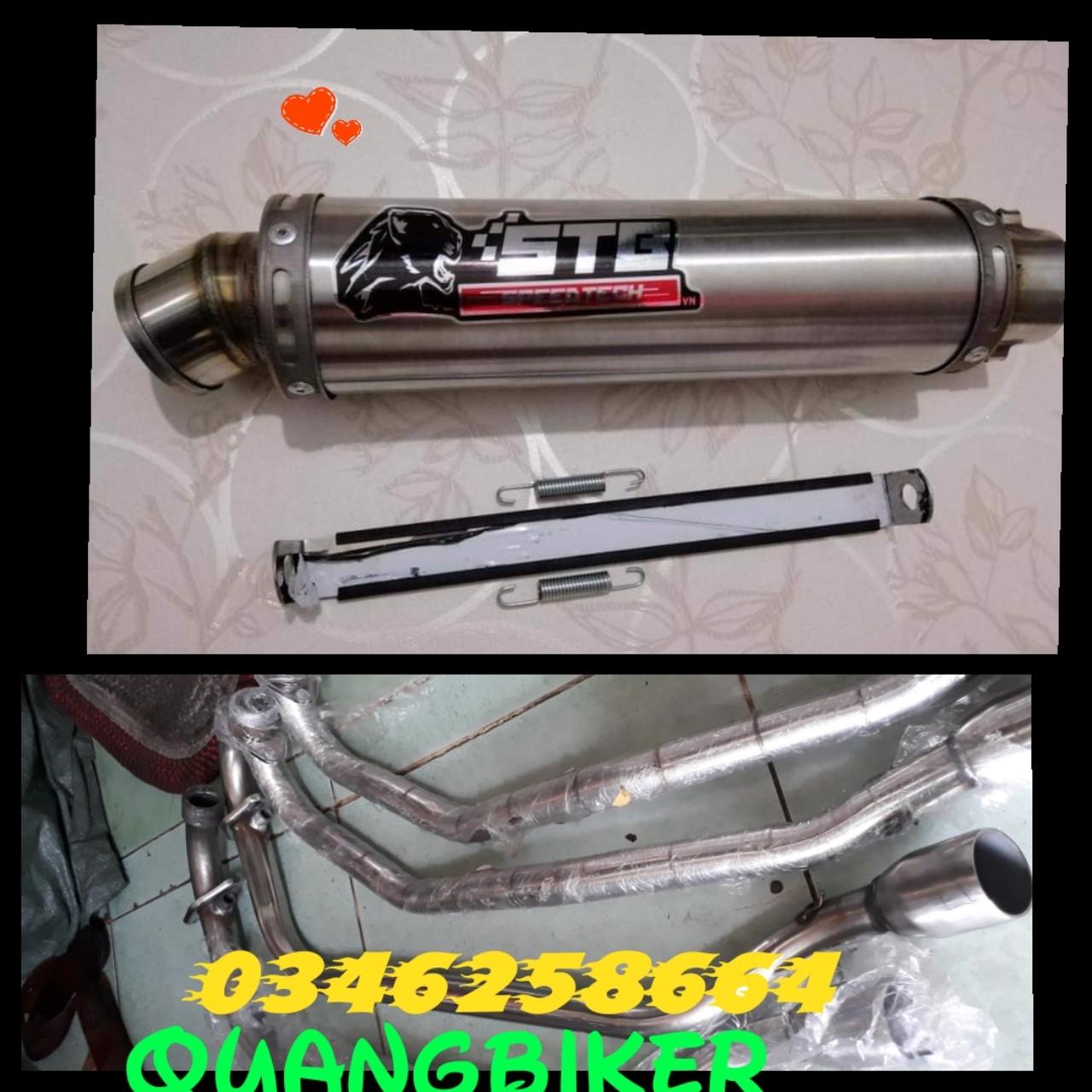 Stb full cổ inox ex135 ,150,win,wavea110 wrsx ws sifi satria raider fz.....