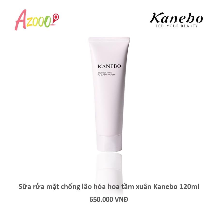 Sữa rửa mặt chống lão hoá hoa tầm xuân Kanebo