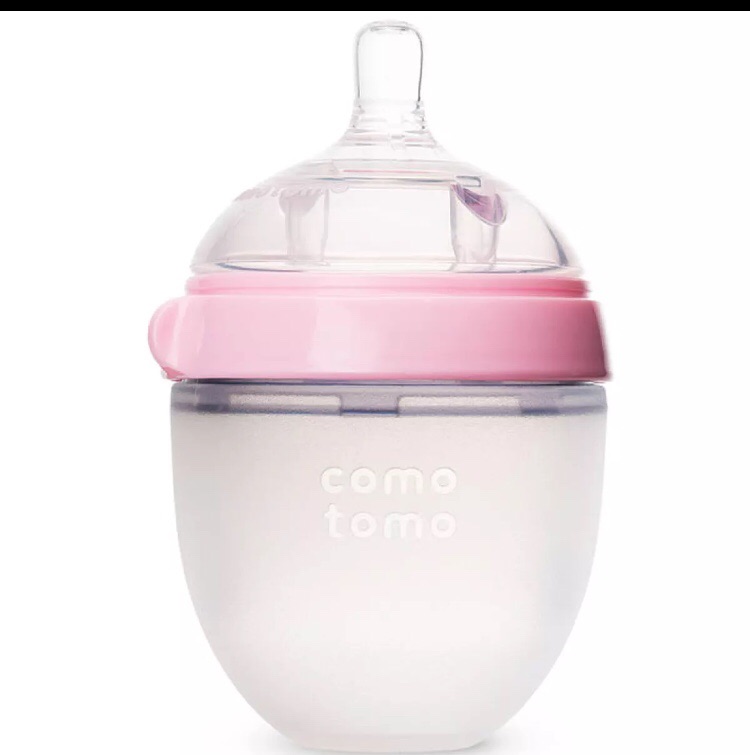 Bộ 2 bình comotomo 150ml núm 1 tia dành cho bé từ 0 tháng tuổi