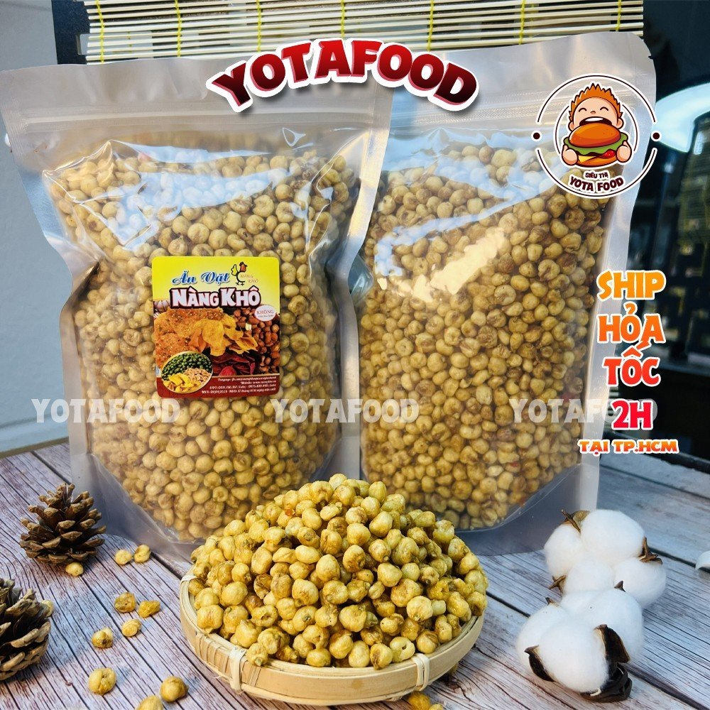 1Kg Bắp Chiên Giòn Tẩm Gia Vị (Giòn ngon – đậm vị) đồ ăn vặt tuổi thơ từ Yotafood