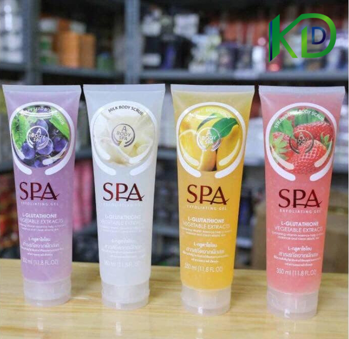 Gel tắm tẩy tế bào chết spa