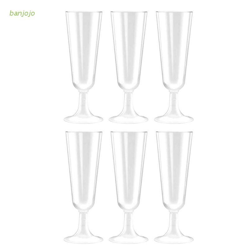 Set 6 cốc nhựa cứng dùng một lần 150ML đựng kem tiện dụng