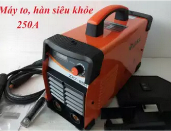 Máy hàn que điện tử Jasic 250a may han que dien tu