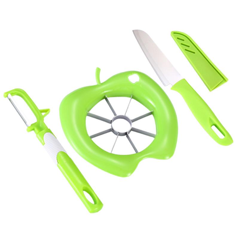 Bộ 3 dao gọt cắt trái cây, Bộ 3 dụng cụ cắt gọt hoa quả siêu đẹp cho chị em nội trợ , Bộ 3 Dao Gọt Cắt Trái Cây - Dụng cụ Cắt-Gọt-Bào, Dao gọt trái cây có nắp đậy , Bộ 3 món dụng cụ cắt gọt hoa quả tiện lợi cho nhà bếp