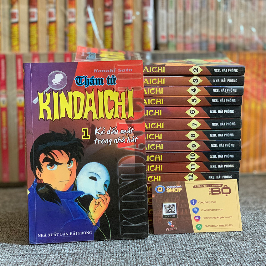 Truyện Thám Tử Kindaichi 16 Tập - Sách truyện Full bộ