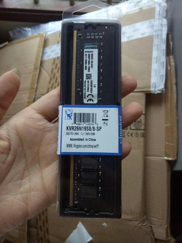 Ram Kingston 8Gb DDR4 Bus 2400 MHz, hàng mới bảo hành 36 tháng