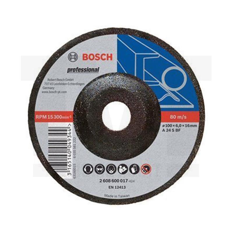Đá cắt sắt Bosch 2608600091 100x2.5x16mm (COMBO 5 VIÊN)