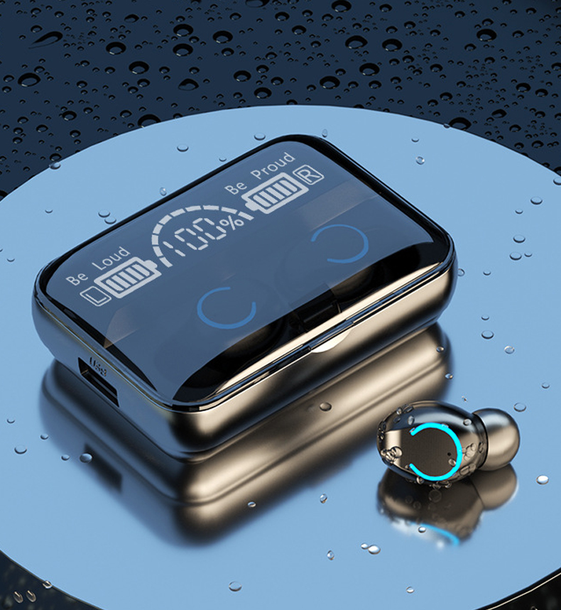 Tai nghe bluetooth không dây F9-47 thế hệ mới thiết kế nhỏ hơn, âm bass mạnh mẽ , Tai nghe khong day F9 phù hợp với dòng điện thoại như iphone, samsung, oppo,huawei, redmi,vivo...