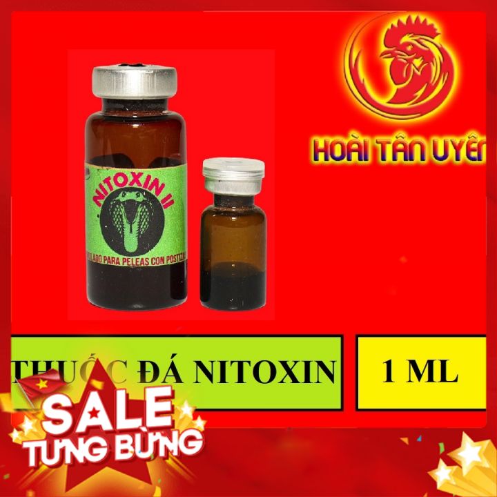 NITOXIN II tăng bo, tải cựa, lì đòn cho gà đá CHIẾC LẼ 1ML