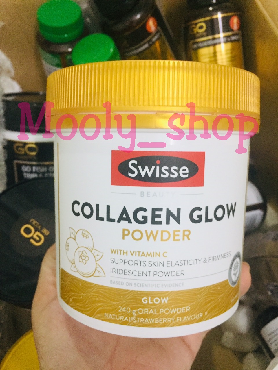 Bột uống Swisse Beauty Collagen Glow 240g