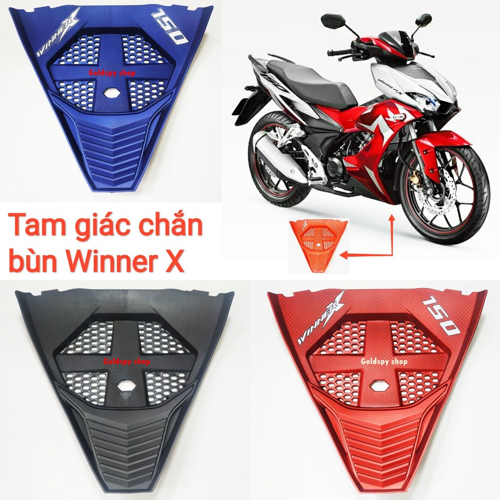 TAM GIÁC CHẮN BÙN CHO XE WINNER X V2 NHỰA SƠN MÀU ĐẸP