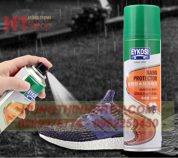 Bình xịt giày nano eykosi chống thấm nước 250ml