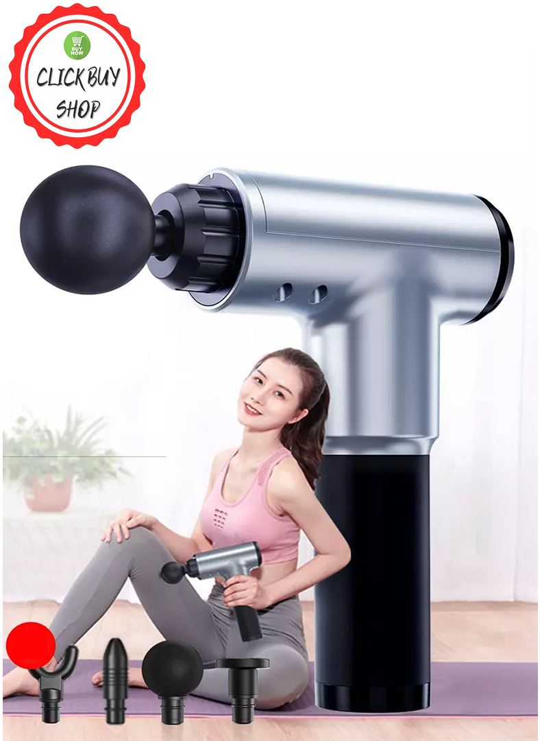 Máy Massage Bấm Huyệt Cơ Bắp, Máy Massage Bấm Huyệt Cầm Tay Giúp Thon Gọn Cơ Thể,  Pin Khỏe