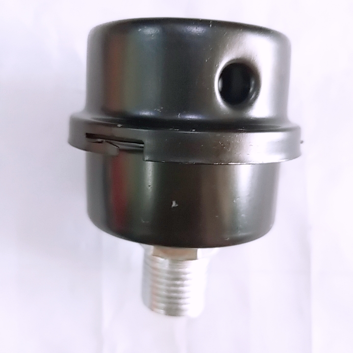 Lọc gió máy nén khí sắt siêu bền có màng lọc a mi ăng ren 13mm, 16mm, 20mm