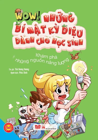 Fahasa - wow! - những bí mật kỳ diệu dành cho học sinh - khám phá những nguồn năng lượng