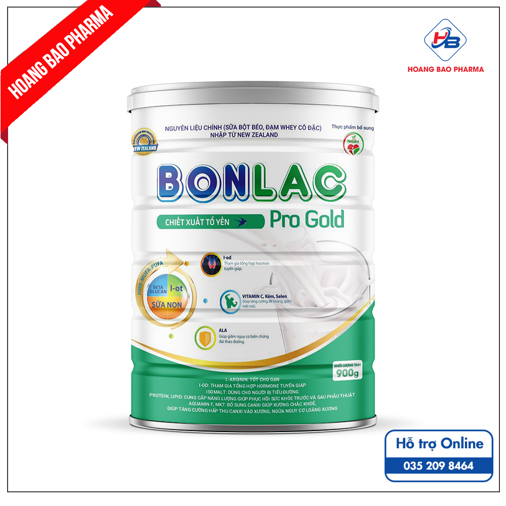 Sữa bonlac pro gold 900g