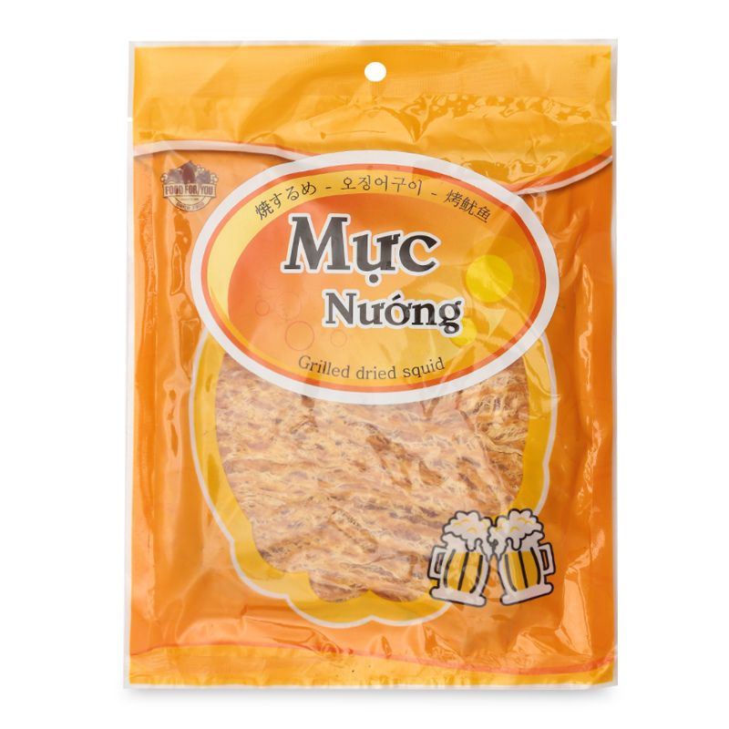 Mực nướng xé sợi Seafood gói 70g sản phẩm luôn đảm bảo chất lượng có giá cả hợp lý an toàn khi sử dụng