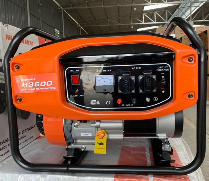 Máy phát điện chạy xăng 3kw huspanda h3600