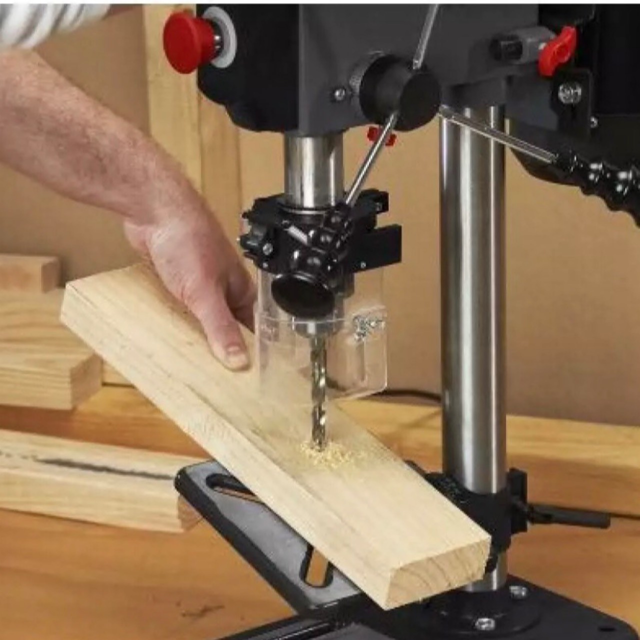 Khoan bàn 6 tấc hiệu ozito bdp-500 mới 100% nhập khẩu úc